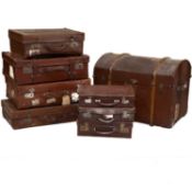 A GROUP OF 20TH CENTURY TRAVEL CASES
