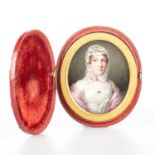 WILLIAM JOHN THOMSON RSA (1771-1845) PORTRAIT MINIATURE OF A LADY