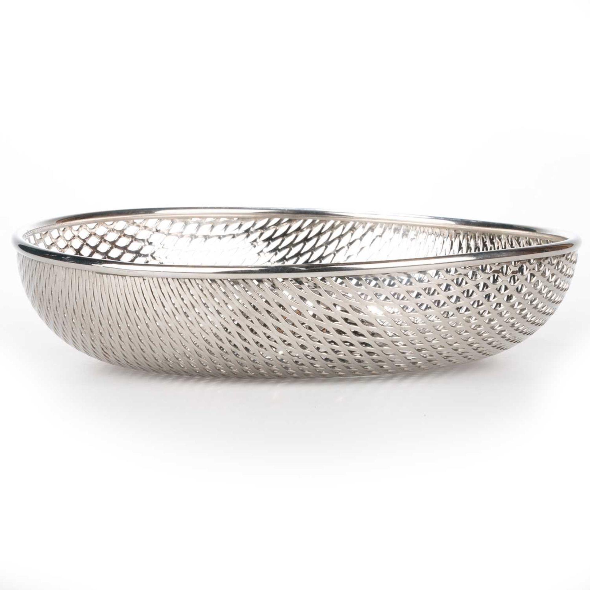 ATTRIBUTED TO ENZO MARI, FOR ZANI & ZANI, A STEEL FRUIT BOWL - Image 3 of 4