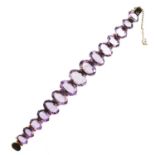 AN AMETHYST BRACELET