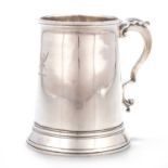 A GEORGE III SILVER MUG