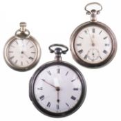 THREE ASSORTED POCKET WATCHES