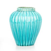 A CHINESE TURQUOISE GLAZED JAR