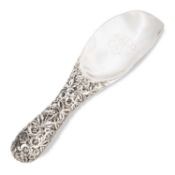 AN AMERICAN STERLING SILVER SHOE HORN