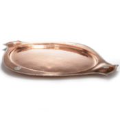 AN A.E. JONES ARTS AND CRAFTS COPPER TRAY
