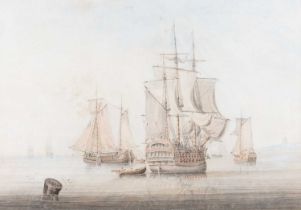 ATTRIBUTED TO JOHN CLEVELEY (1747-1786) THE MARY ANN GUNSHIP