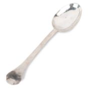 A WILLIAM & MARY WEST COUNTRY SILVER TREFID SPOON
