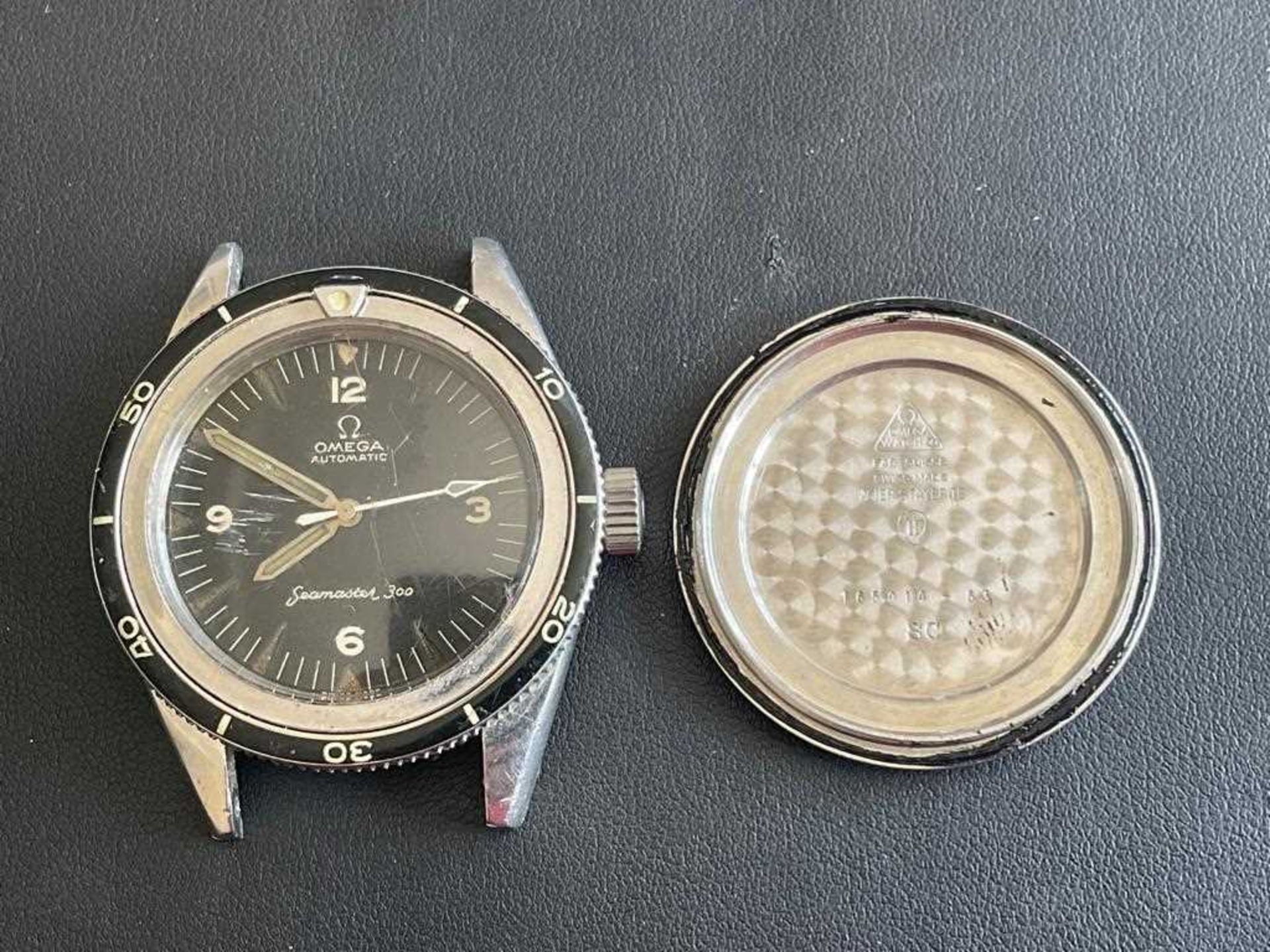 A GENTS STEEL OMEGA SEAMASTER 300 AUTOMATIC WATCH HEAD - Image 11 of 11