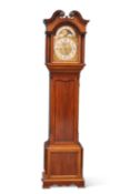 A MAHOGANY 8-DAY LONGCASE CLOCK, BY RUSSELLS LTD OF LIVERPOOL, CIRCA 1900
