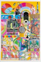 EDUARDO PAOLOZZI (1925-2005) BASH, YELLOW 1971