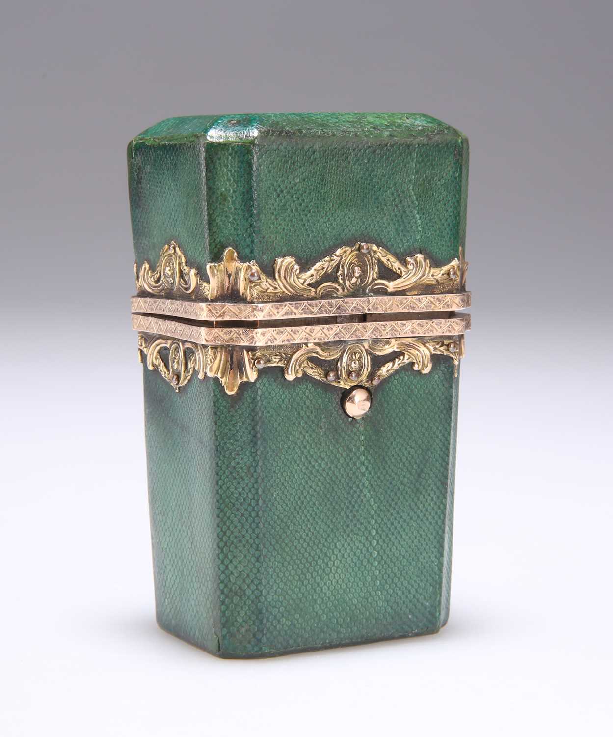 A SHAGREEN NÉCESSAIRE WITH GOLD MOUNTS, LONDON, CIRCA 1770 - Image 3 of 5