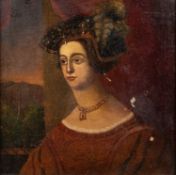 19TH CENTURY ITALIAN SCHOOL PORTRAIT OF A LADY