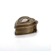 A SOUTH-EAST ASIAN BRASS BETEL-BOX (PANDAN), 19TH CENTURY