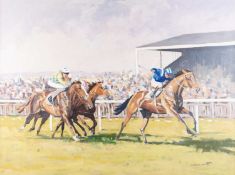 WILLIAM NORMAN GAUNT (1918-2001) JULY STAKES, NEWMARKET