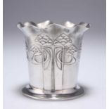 ARCHIBALD KNOX (1864-1933) FOR LIBERTY & CO, A TUDRIC PEWTER VASE