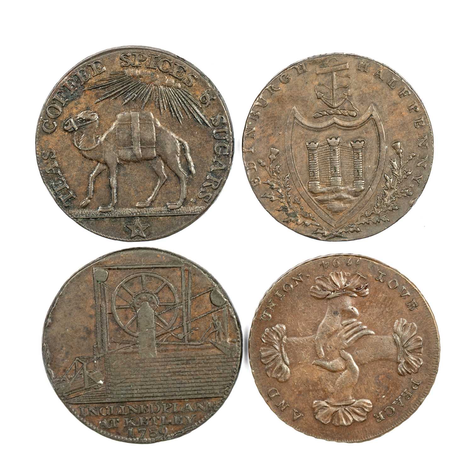 A GROUP OF TWENTY 18TH/ 19TH CENTURY PROVINCIAL TOKENS - Image 11 of 15