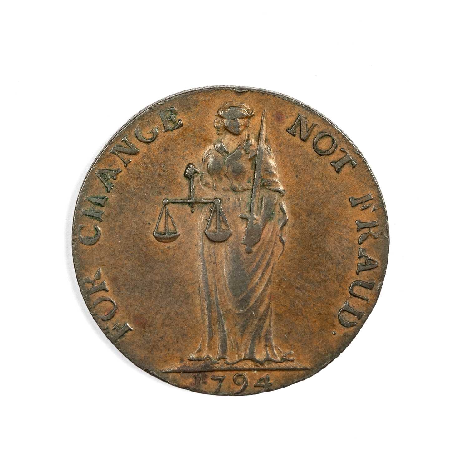 A GROUP OF FIFTEEN 18TH/ 19TH CENTURY PROVINCIAL TOKENS - Image 4 of 13