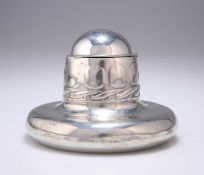 ARCHIBALD KNOX (1864-1933) FOR LIBERTY & CO, A PEWTER INKWELL