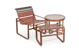 A VINTAGE AMERICAN OUTDOOR LOUNGE SET, BY TROPITONE, CALIFORNIA