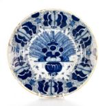 A DUTCH DELFT DISH, SECOND HALF 18TH CENTURY