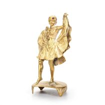 FRANZ BERGMAN, A BRONZE FIGURE OF AN EASTERN DANCER