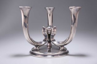 A WMF SILVER-PLATED CANDELABRA, CIRCA 1938