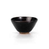 A CHINESE JIZHOU BLACK-GLAZED TEA BOWL, SONG DYNASTY OR LATER