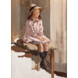 HARRY WATSON (1871-1936) PORTRAIT SKETCH OF A GIRL