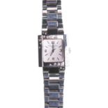 A LADY'S STEEL CHRISTIAN DIOR BRACELET WATCH