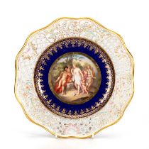 A CARL TEICHERT, MEISSEN (1882-1929) PLATE