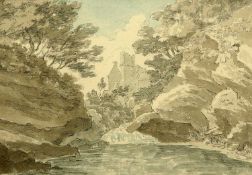 THOMAS SUNDERLAND (1744-1823) ROSLIN CASTLE