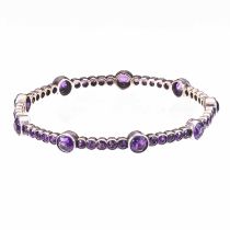 AN AMETHYST BANGLE