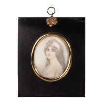 CIRCLE OF ANDREW PLIMER (1763-1837) PORTRAIT MINIATURE OF LADY MARY BEAUCHAMP