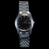 A GENTS STEEL OMEGA SEAMASTER BRACELET WATCH