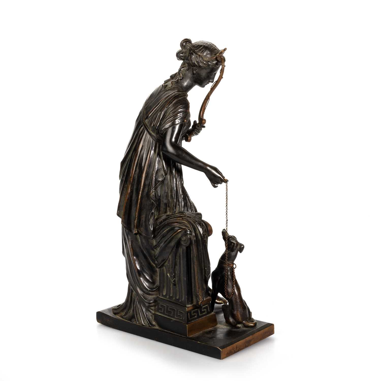 JEAN LOUIS GRÉGOIRE (FRENCH, 1840-1890), DIANA THE HUNTRESS, A BRONZE FIGURE - Image 3 of 3
