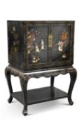 A CHINESE LAQUER CABINET
