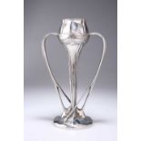 ARCHIBALD KNOX (1864-1933) FOR LIBERTY & CO, A TUDRIC PEWTER TULIP VASE