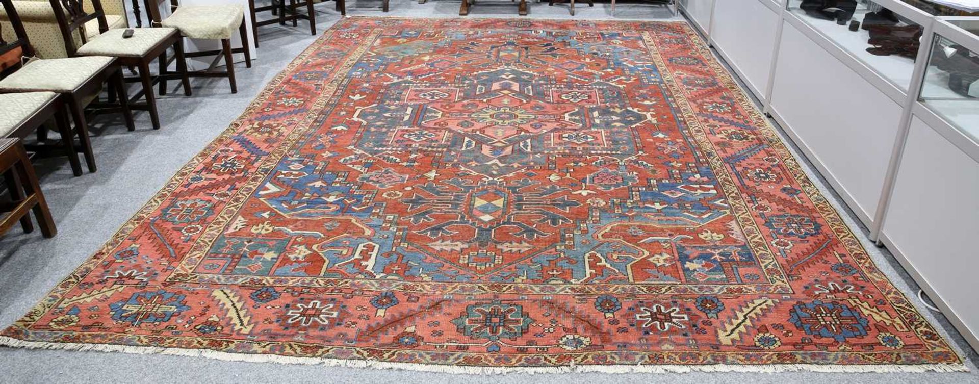 A SERAPI RUG, C.1800