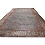 A LARGE FARAHAN CARPET, C.1880