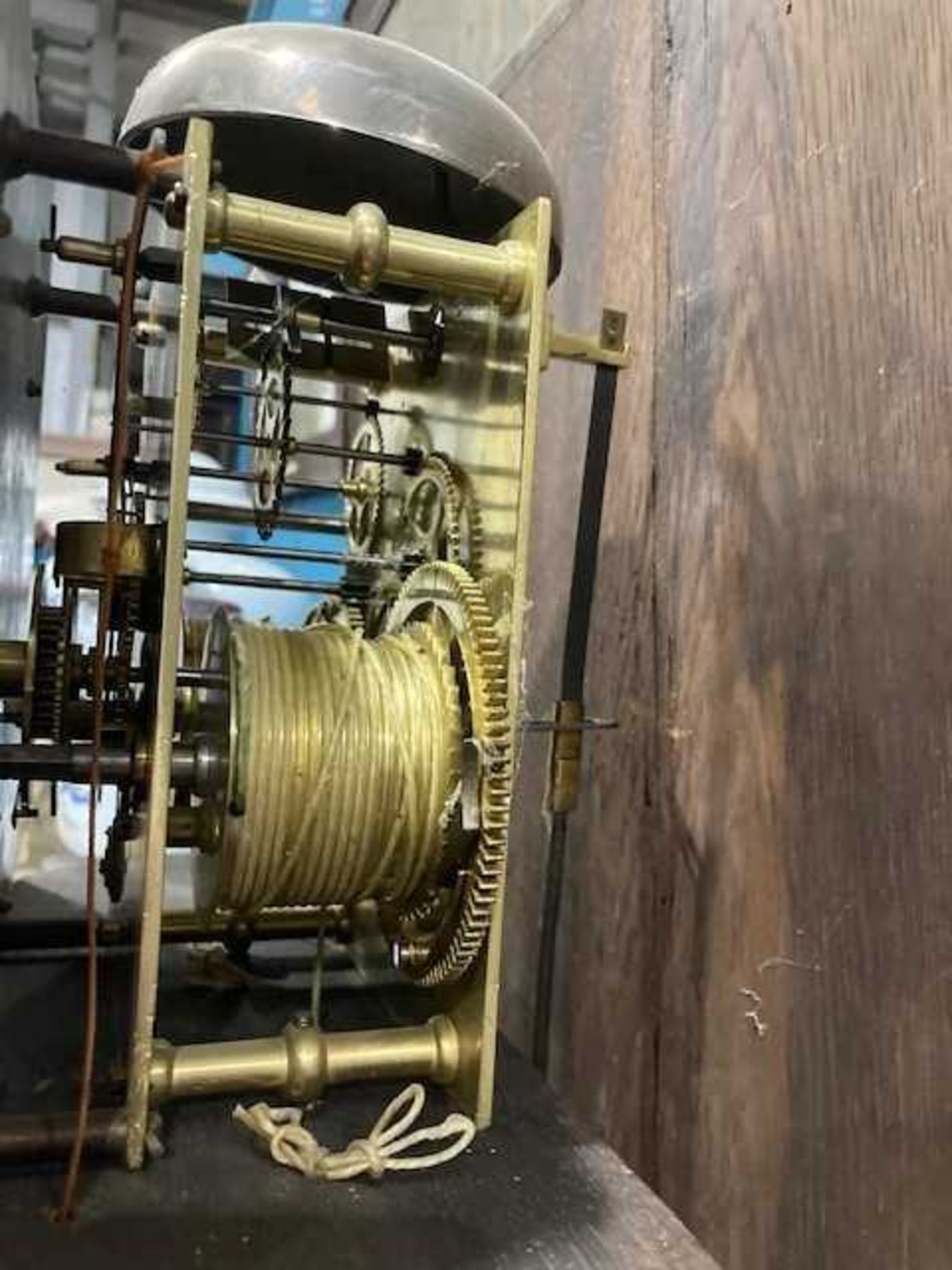 ROBERT DAV(E)Y, HOVETON, A GEORGE III OAK NORFOLK EIGHT-DAY LONGCASE CLOCK, CIRCA 1770-1786 - Image 5 of 5