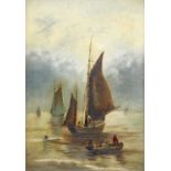 19TH CENTURY BRITISH SCHOOL A PAIR OF MARINE SCENES