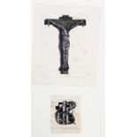 OLIVE OPENSHAW (1942-1953) SIX RELIGIOUS WOODCUTS