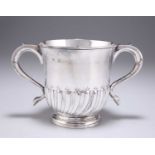 A GEORGE I SILVER TWO-HANDLED CUP