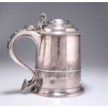 A GEORGE I BRITANNIA STANDARD SILVER TANKARD