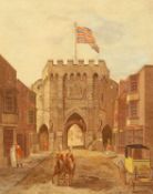 AFTER STEPHEN TAYLOR ENGRAVED BY T.S SEED PAIR OF PRINTS OF SOUTHAMPTON: THE WATERGATE & THE BARGATE