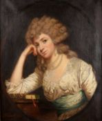 ATTRIBUTED TO THOMAS BEACH (1738-1806) PORTRAIT OF ANNE TEMPLER, LADY DE LA POLE (1758-1832)