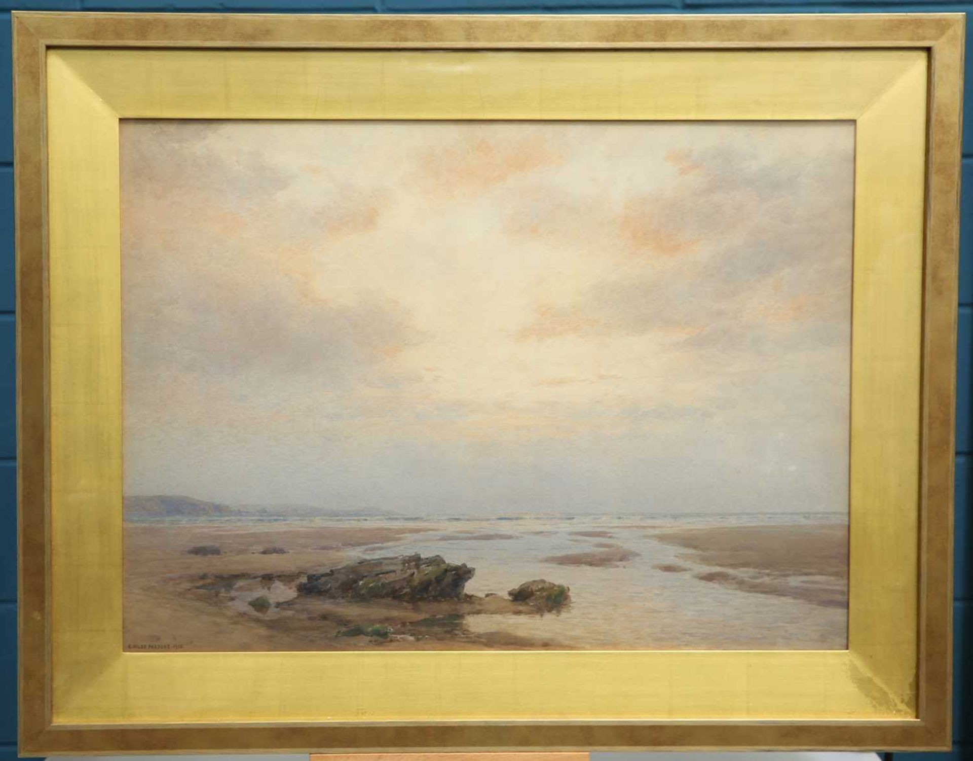 ARTHUR WILDE PARSONS RWA (1854-1931) COASTAL SCENE - Image 2 of 3