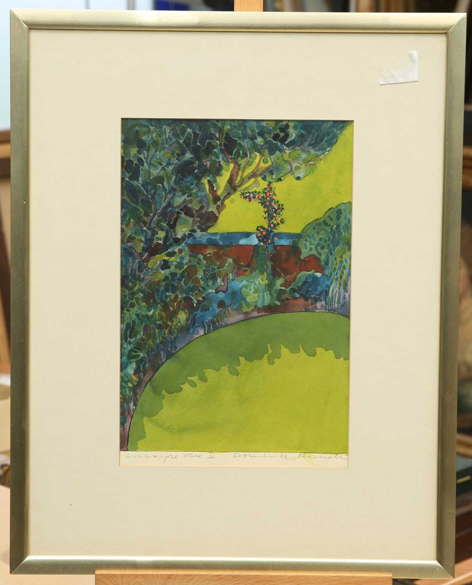 PETER WELTON (CONTEMPORARY) CRAB-APPLE TREE 2 - Image 2 of 2