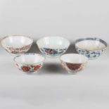 FIVE 18TH CENTURY CHINESE BOWLS