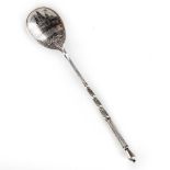 A RUSSIAN SILVER TEASPOON